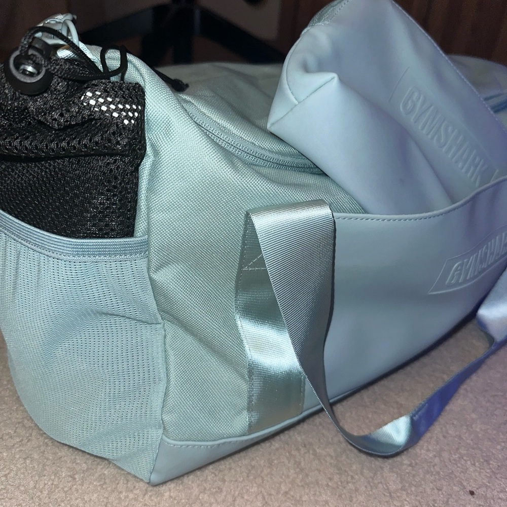 Gymshark gym bag light blue